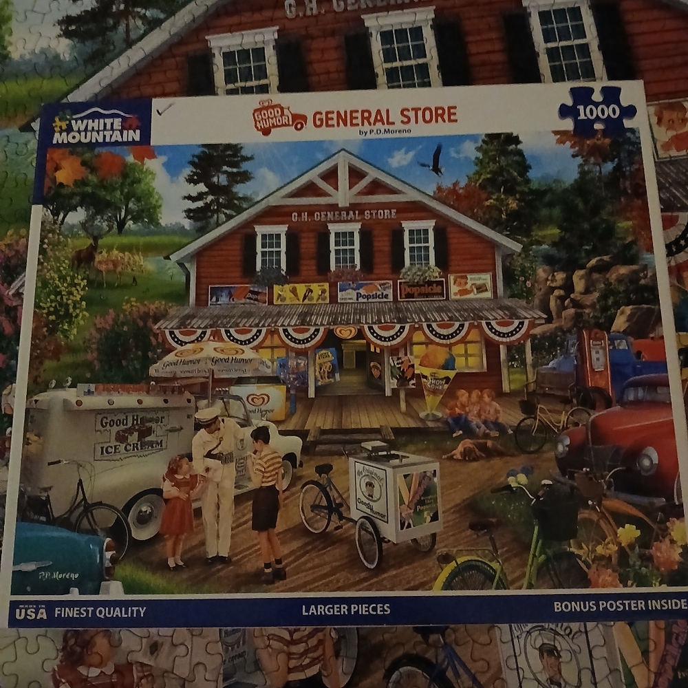 White Mountain 1000pc The General Store Puzzle